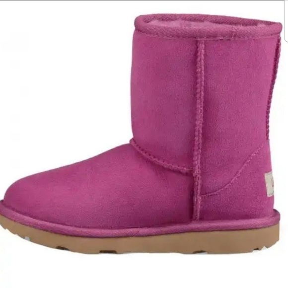UGG K Classic II 1017703K MTRS Magenta Rose Boot - Picture 5 of 8